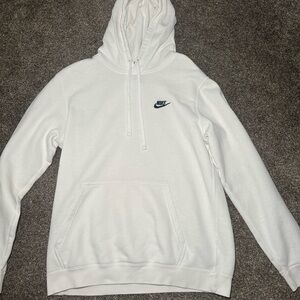 White Nike hoodie